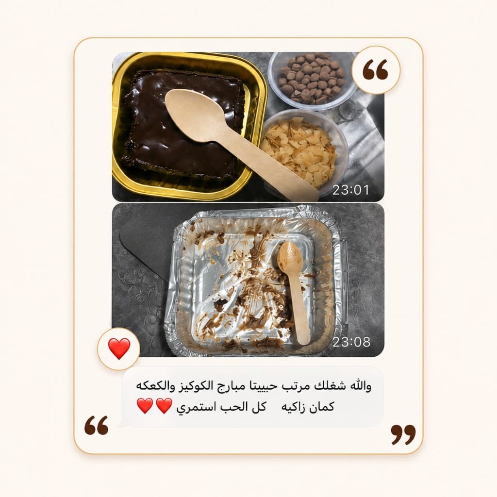 صور الكوكيز والكعكة